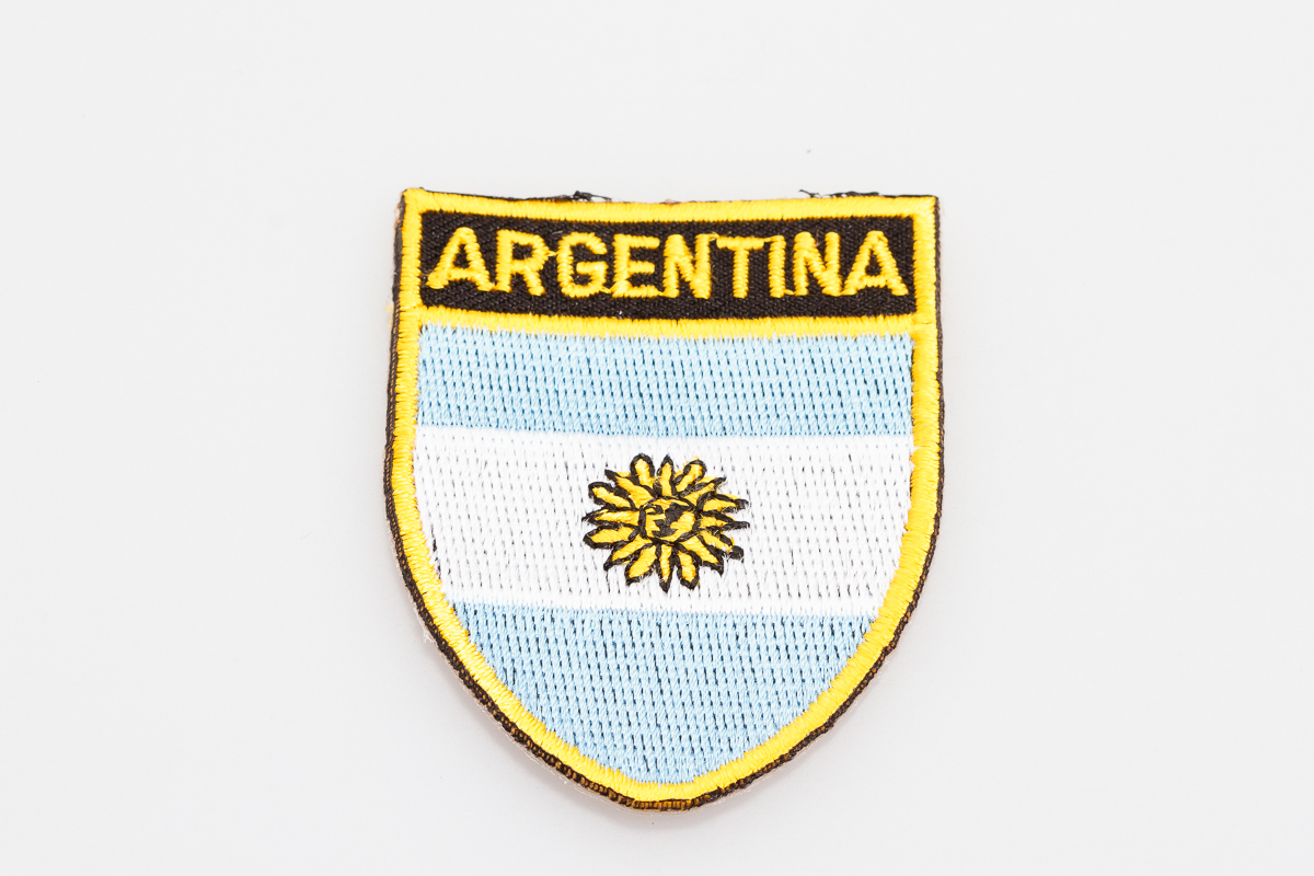 Patche Petit écusson Drapeau Argentine Thermocollant Argentin - Foto 2