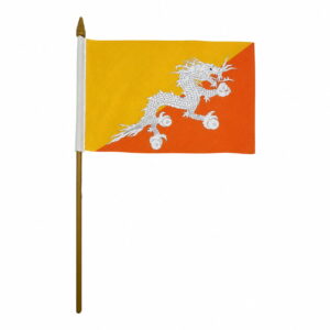 Bhutan 4x6 Flag