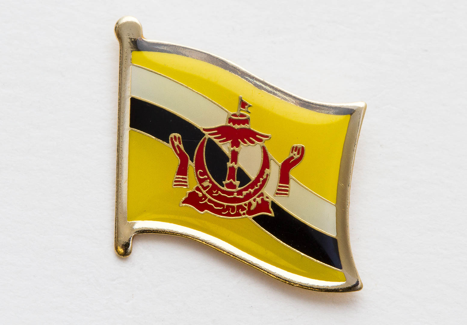 Brunei Lapel Pin Flag Matrix
