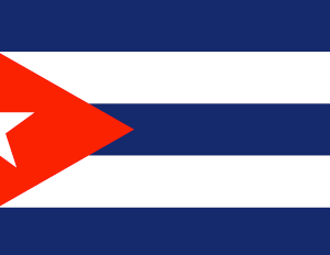 Cuba 36x60 Flag