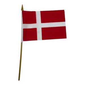 Denmark 4x6 Flag