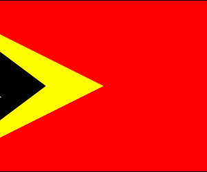 East Timor 36x60 Flag