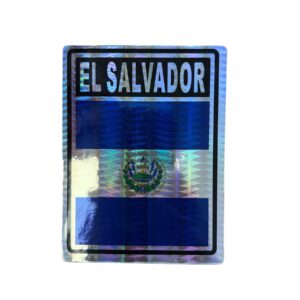 El Salvador 3x4 Sticker
