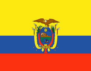 Ecuador 36x60 Flag