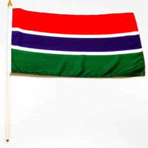 Gambia 12x18 Flag