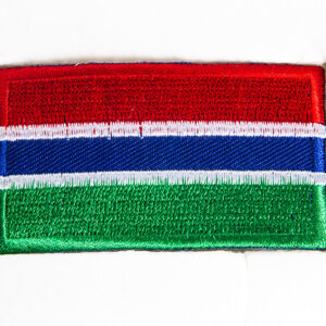 Gambia Flag Patch