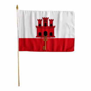 Gibraltar 12x18 Flag