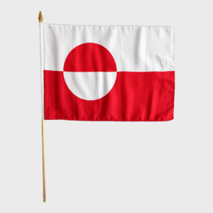 Greenland 12x18 Flag
