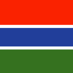 Gambia 36x60 Flag