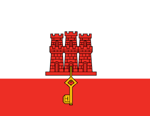 Gibraltar 36x60 Flag