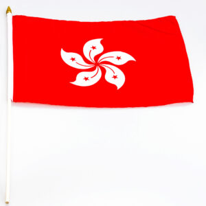 Hong Kong 12x18 Flag