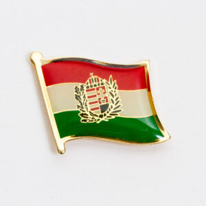 Hungary w/ Crest Lapel Pin