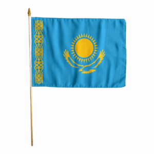 Kazakhstan 12x18 Flag