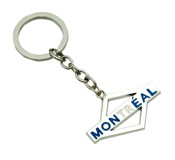 Montreal in Diamond Keychain Flag Matrix