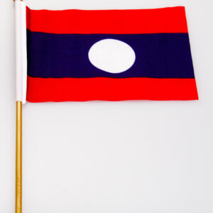 Laos 4x6 Flag