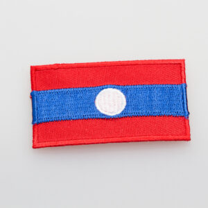 Laos Flag Patch