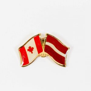 Latvia Friendship Pin