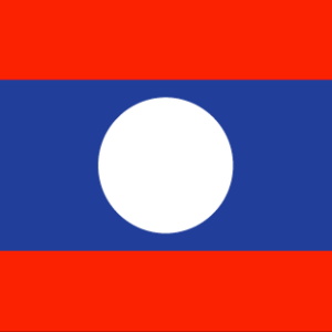Laos 36x60 Flag