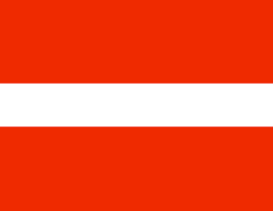 Latvia 36x60 Flag