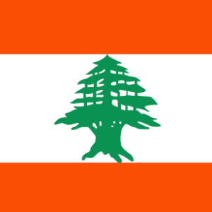 Lebanon 36x60 Flag