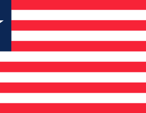 Liberia 36x60 Flag