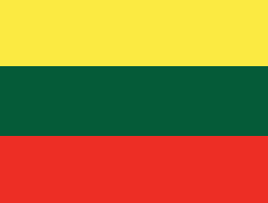 Lithuania 36x60 Flag
