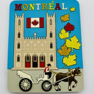 Montreal Notre Dame Church Magnet