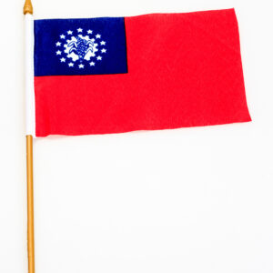 Myanmar (Burma) 4x6 Flag
