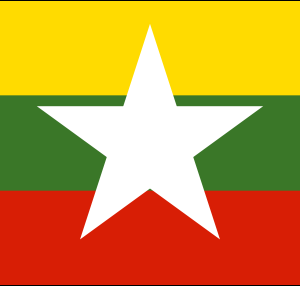 Myanmar (New) 36x60 Flag