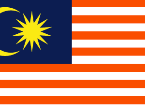 Malaysia 36x60 Flag