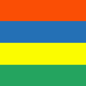 Mauritius 36x60 Flag
