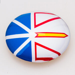 Newfoundland Round Acrylic Magnet