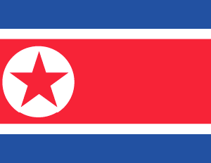 Korea (North) 36x60 Flag