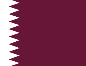 Qatar 36x60 Flag