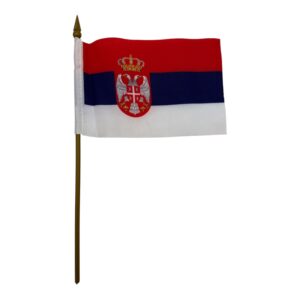Serbia 4x6 Flag