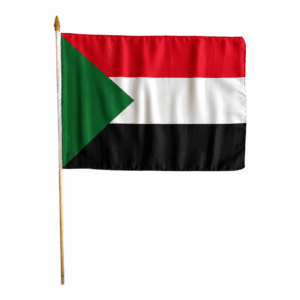 Sudan 12x18 Flag