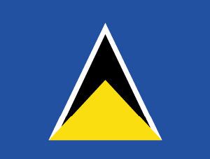 St.Lucia 36x60 Flag