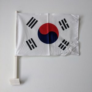 Korea (South) Car Flag