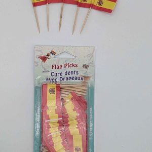 Spain Toothpick Flag (100 Pack)