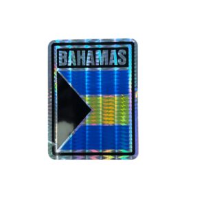 Bahamas 3x4 Sticker