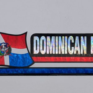 Dominican Republic Bumper Sticker