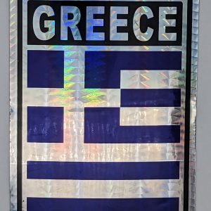 Greece 3x4 Sticker