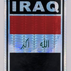 Iraq 3x4 Sticker