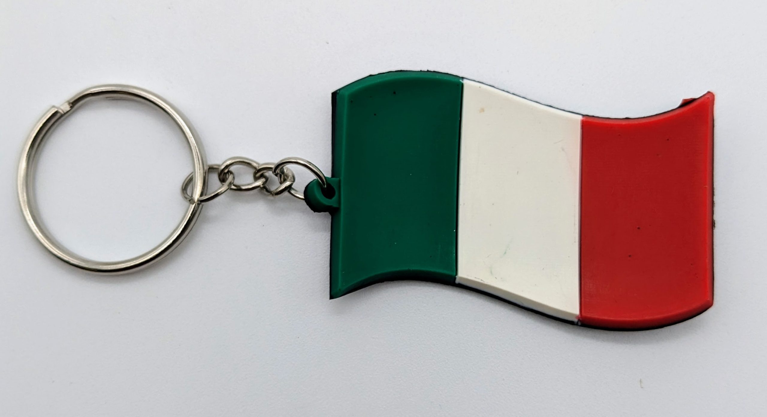 Italy Flag keychain Flag Matrix