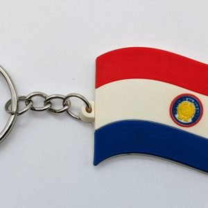 Paraguay Flag keychain