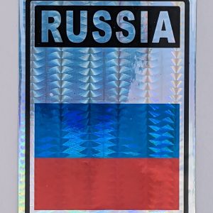 Russia 3x4 Sticker