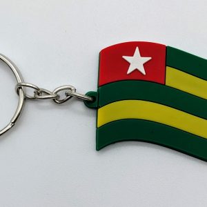 Togo Flag keychain