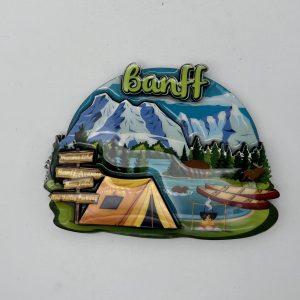 Banff Camping Magnet