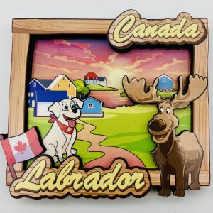 Labrador Moose Trail Magnet