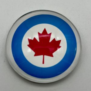 Canadian Air Command Round Acrylic Magnet